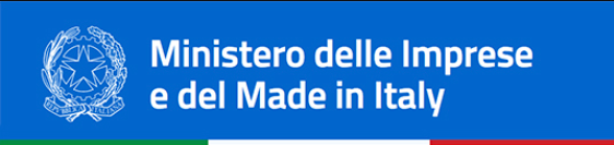 Logo Ministero delle Imprese e del Made in Italy