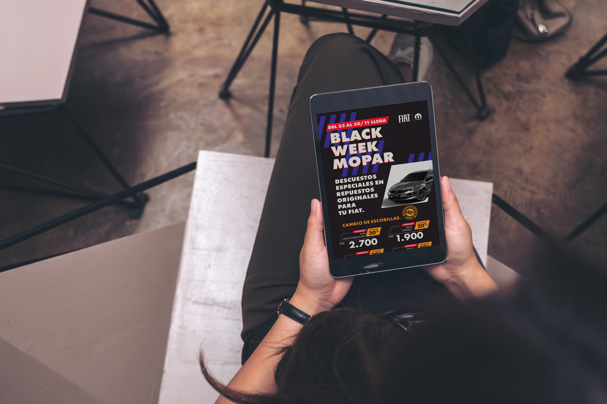 Campaña Black Week Fiat Argentina