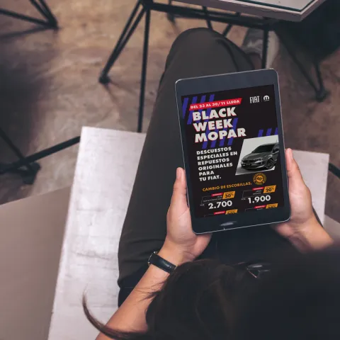 Campaña Black Week Fiat Argentina